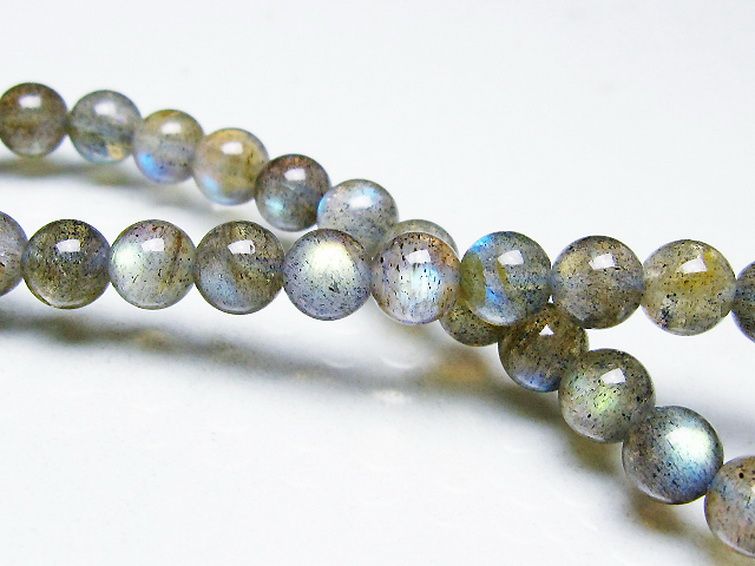 ラブラドライト ブレスレット 6mm [T219-5827] 1枚目