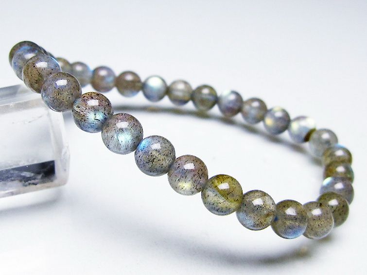 ラブラドライト ブレスレット 6mm [t219-5830] 2枚目
