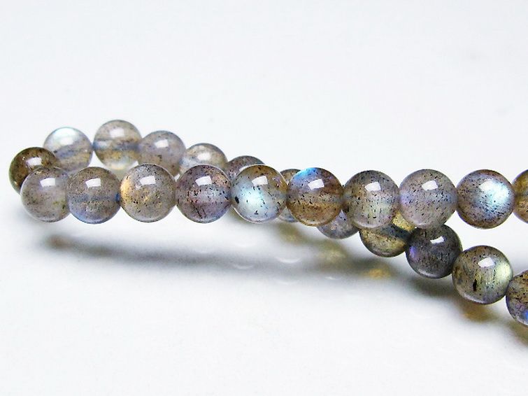 ラブラドライト ブレスレット 6mm [T219-5861] 1枚目