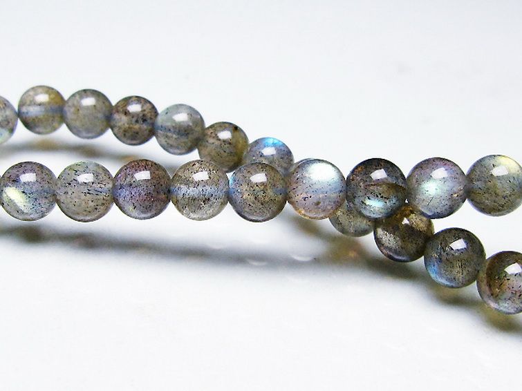 ラブラドライト ブレスレット 7mm [t219-5864] 1枚目