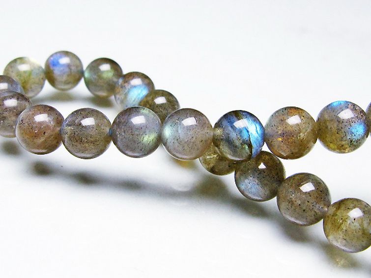 ラブラドライト ブレスレット 8mm [T219-5870] 1枚目