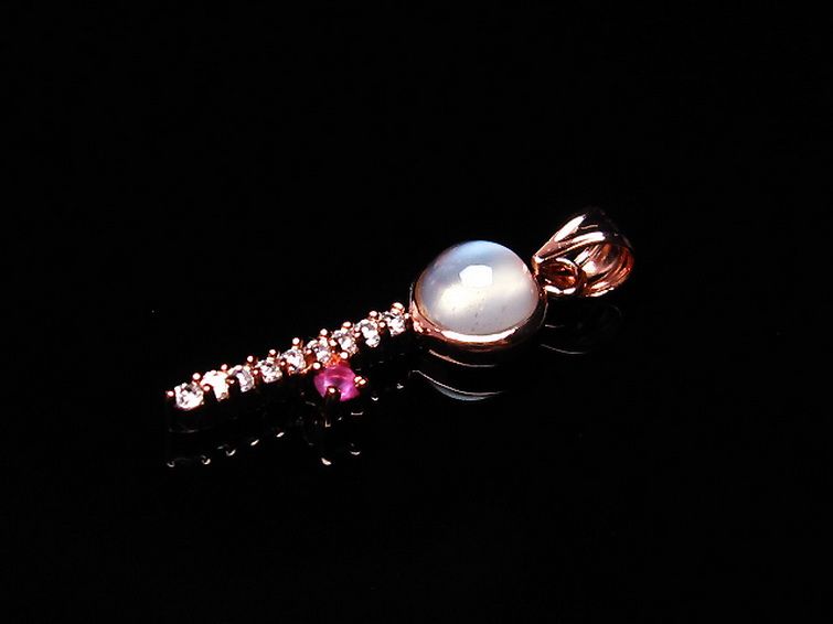 ムーンストーン ペンダント [t22-2916] 1枚目