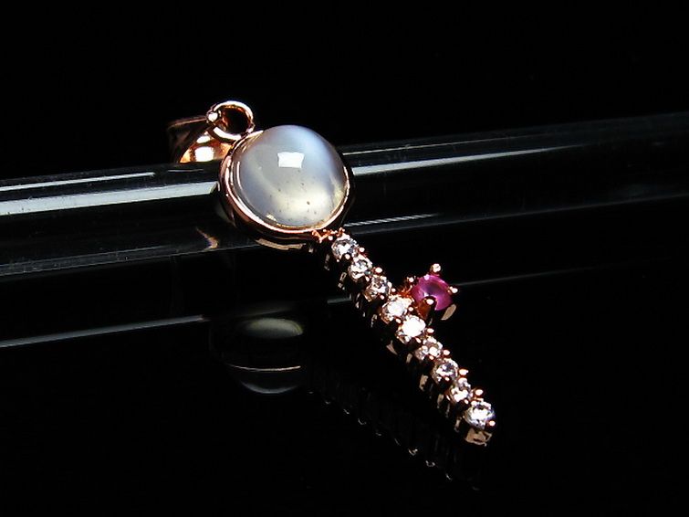 ムーンストーン ペンダント [t22-2916] 3枚目