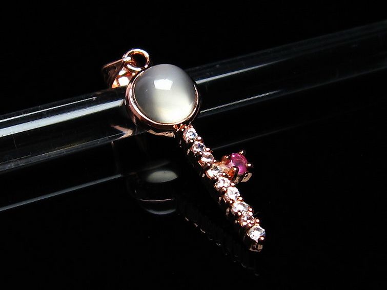 ムーンストーン ペンダント [t22-2949] 3枚目