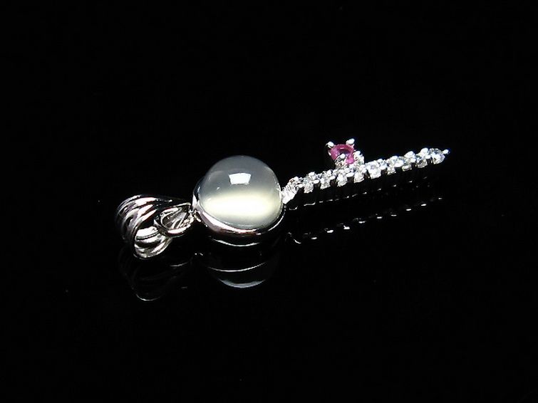 ムーンストーン ペンダント [t22-2981] 2枚目