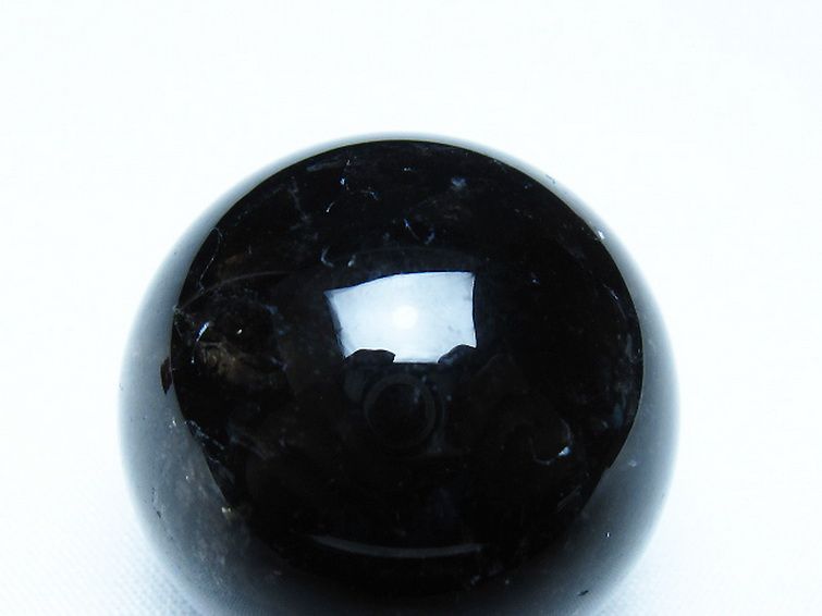 モリオン 純天然 黒水晶 丸玉 35mm [t220-10015] 2枚目