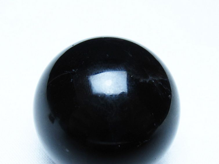 モリオン 純天然 黒水晶 丸玉 35mm [t220-10023] 2枚目