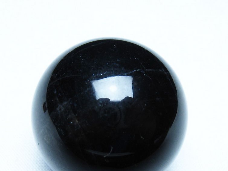 モリオン 純天然 黒水晶 丸玉 34mm [t220-10036] 2枚目