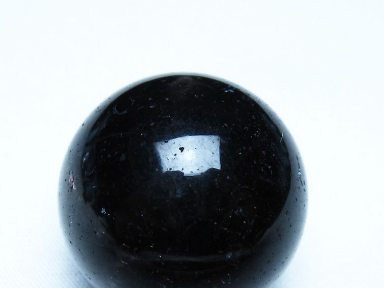 モリオン 純天然 黒水晶 丸玉 34mm [t220-10096] 2枚目