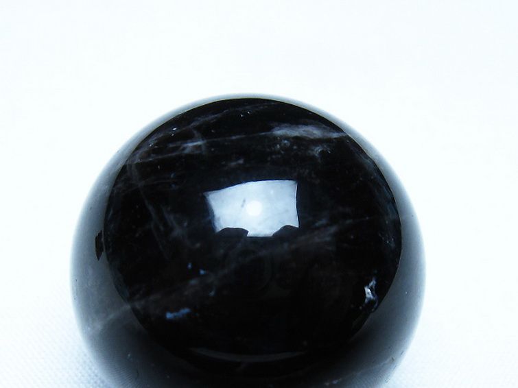モリオン 純天然 黒水晶 丸玉 34mm [t220-10106] 2枚目