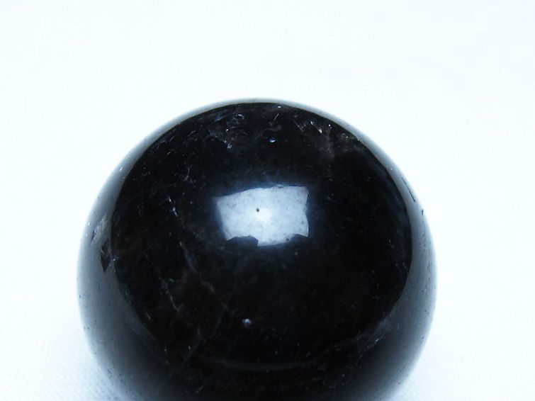 モリオン 純天然 黒水晶 丸玉 34mm [t220-10107] 2枚目