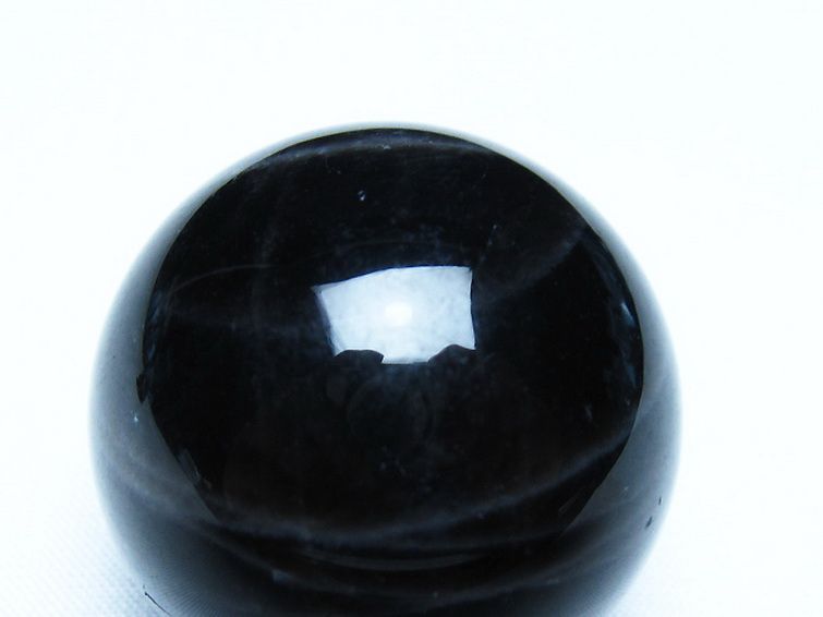 モリオン 純天然 黒水晶 丸玉 36mm [t220-10164] 2枚目