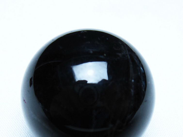 モリオン 純天然 黒水晶 丸玉 36mm [t220-10170] 2枚目