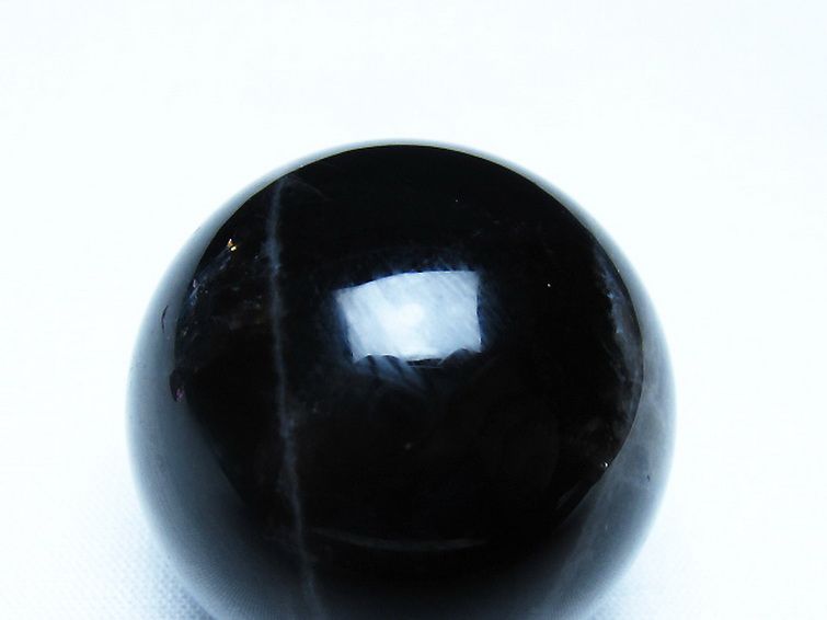 モリオン 純天然 黒水晶 丸玉 36mm [t220-10179] 2枚目