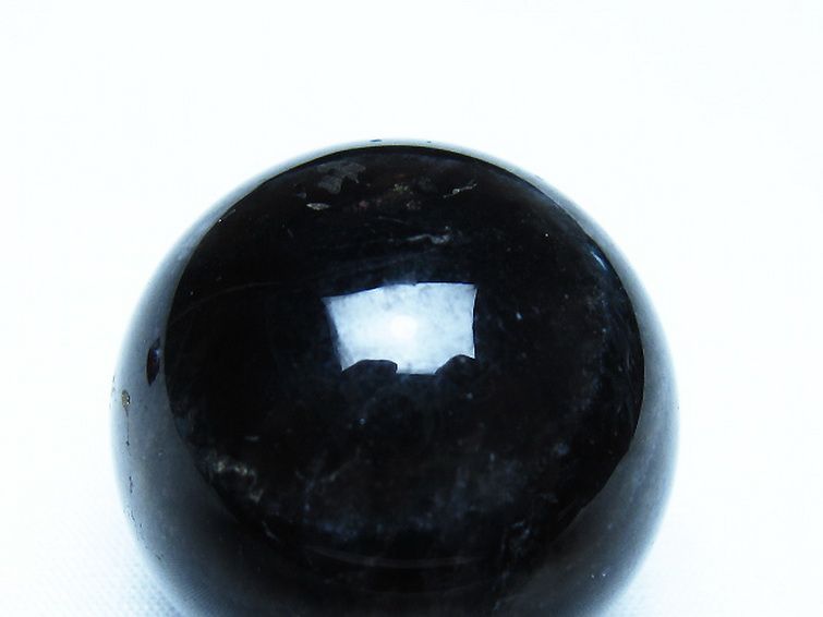 モリオン 純天然 黒水晶 丸玉 35mm [t220-10344] 2枚目