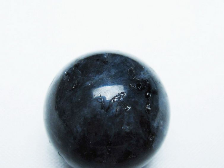 モリオン 純天然 黒水晶 丸玉 22mm [t220-9175] 2枚目