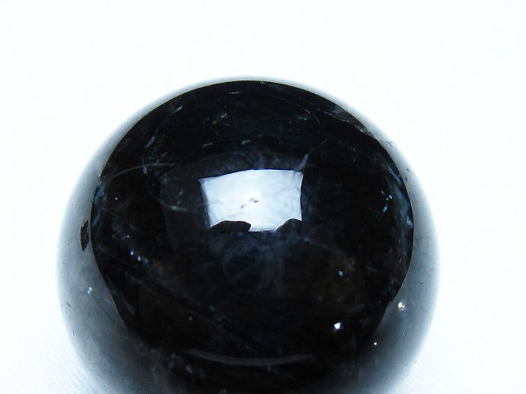 モリオン 純天然 黒水晶 丸玉 35mm [t220-9939] 2枚目