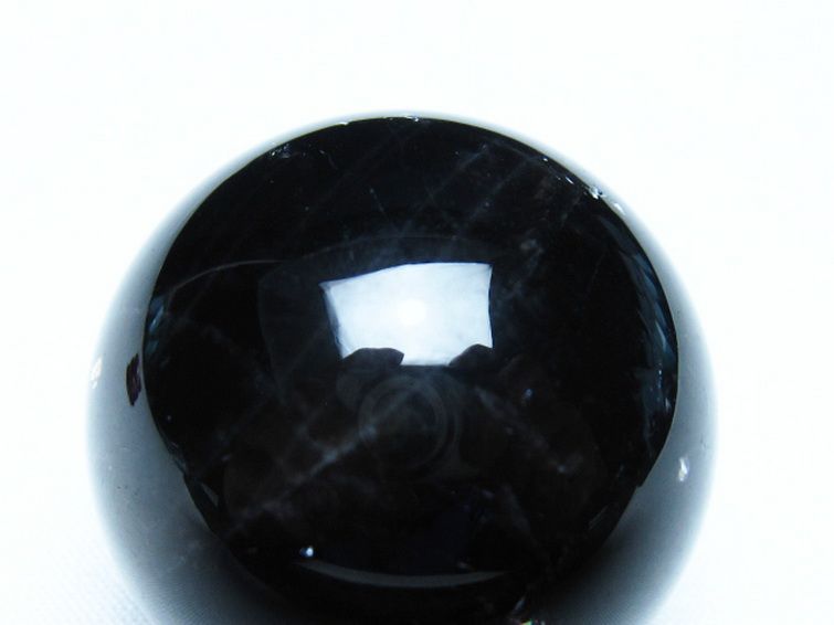 モリオン 純天然 黒水晶 丸玉 36mm [t220-9991] 2枚目