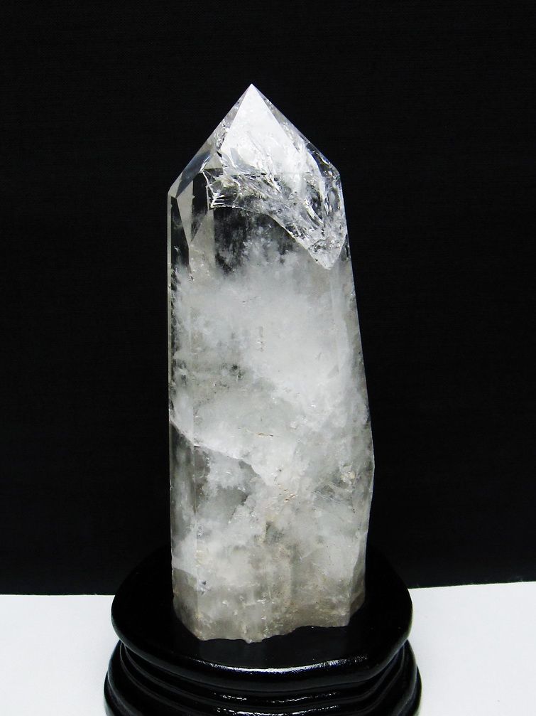 虹入り ヒマラヤ水晶 六角柱[T222-2503] 1枚目