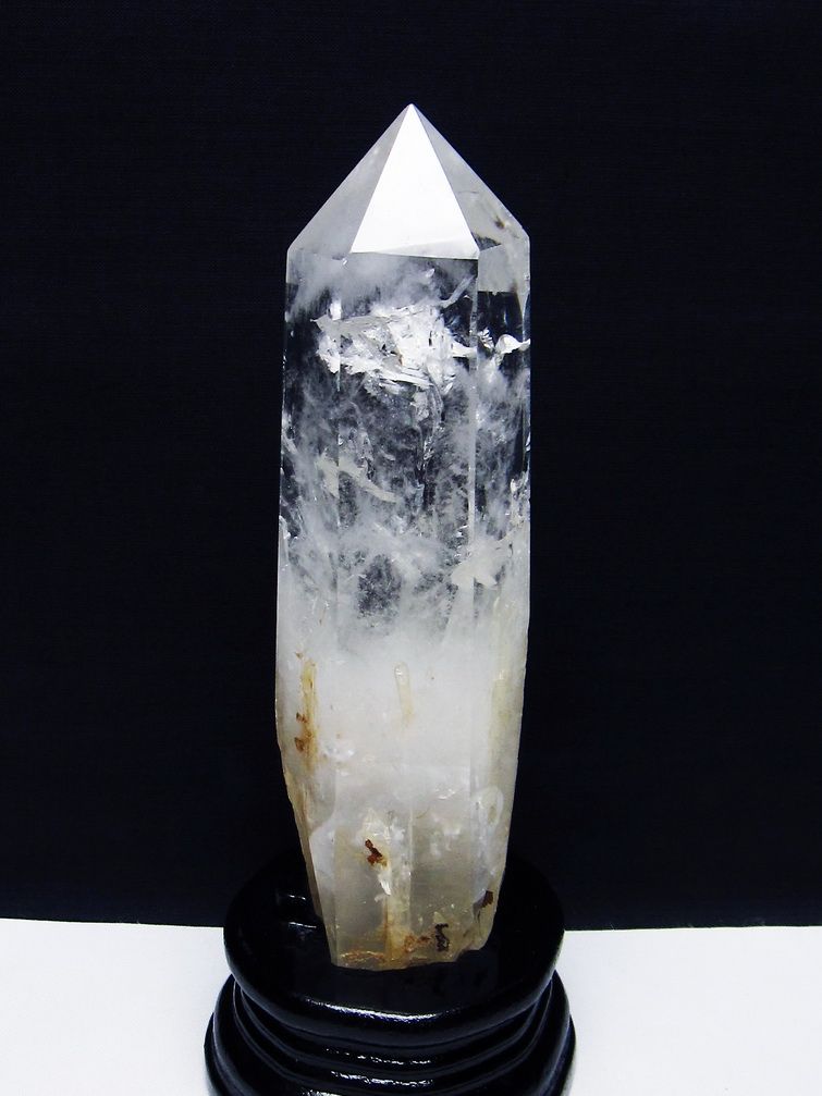 虹入り ヒマラヤ水晶 六角柱[T222-2506] 1枚目