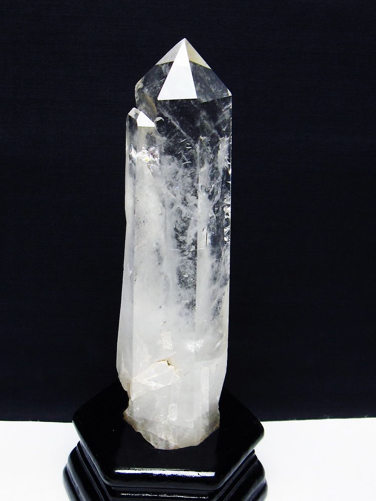 虹入り ヒマラヤ水晶 六角柱[T222-2507] 1枚目