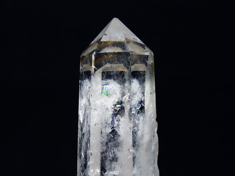虹入り ヒマラヤ水晶 六角柱[T222-2507] 2枚目