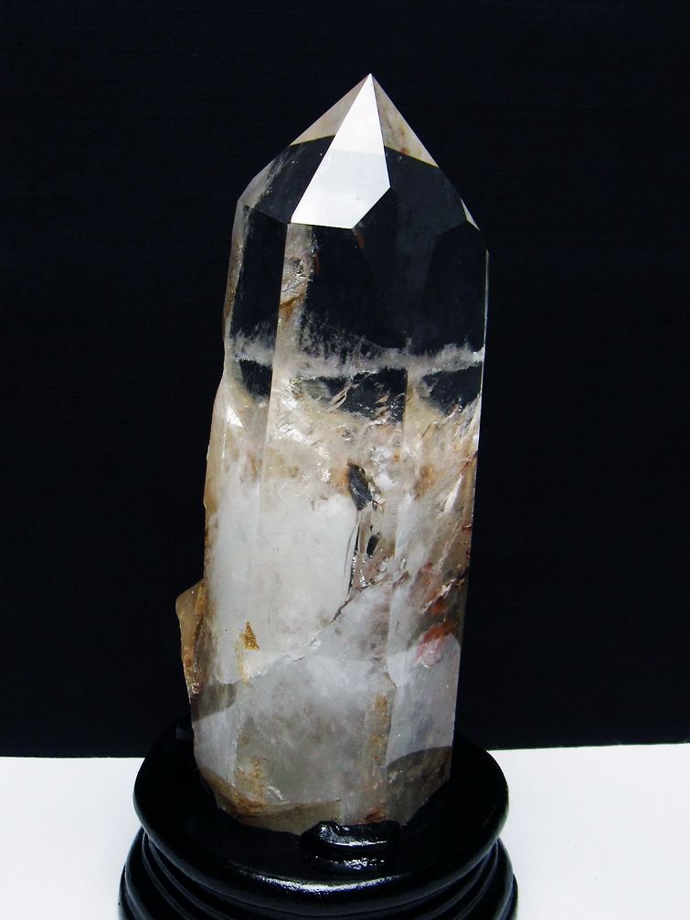 虹入り ヒマラヤ水晶 六角柱 [t222-2519] 1枚目