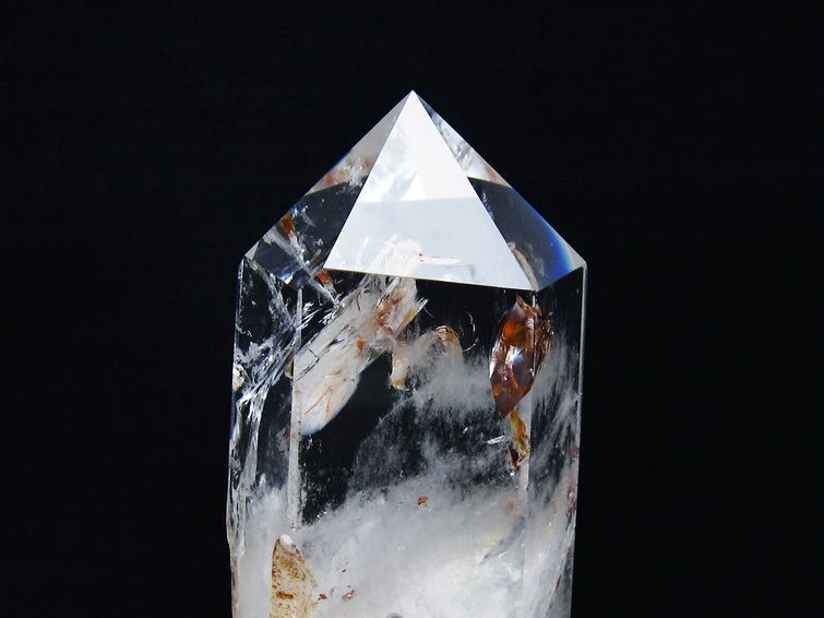 虹入り ヒマラヤ水晶 六角柱[T222-2525] 2枚目