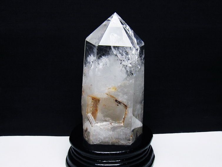 虹入り ヒマラヤ水晶 六角柱[T222-2526] 1枚目