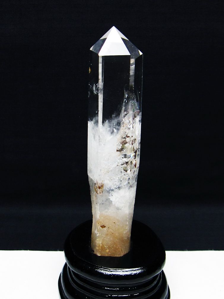 虹入り ヒマラヤ水晶 六角柱[T222-2536] 1枚目