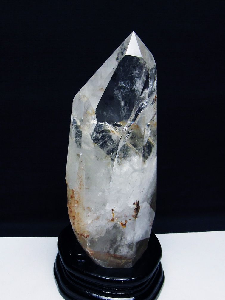 1.2Kg 虹入り ヒマラヤ水晶 六角柱[T222-2539] 1枚目