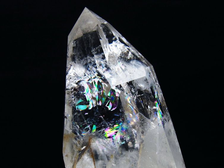 1.2Kg 虹入り ヒマラヤ水晶 六角柱[T222-2539] 2枚目