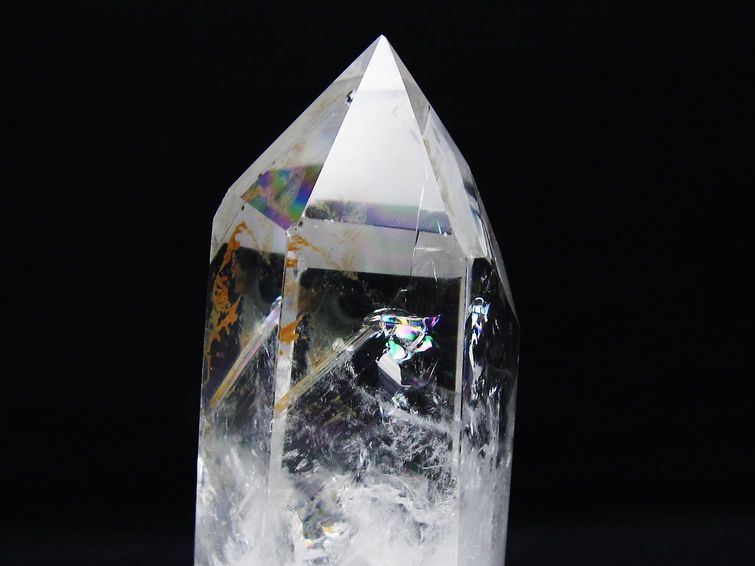 虹入り ヒマラヤ水晶 六角柱[T222-2546] 2枚目