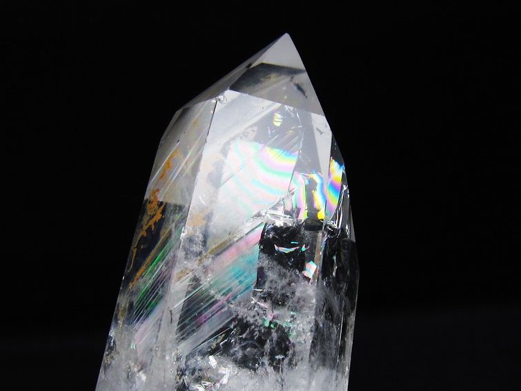 虹入り ヒマラヤ水晶 六角柱[T222-2546] 3枚目