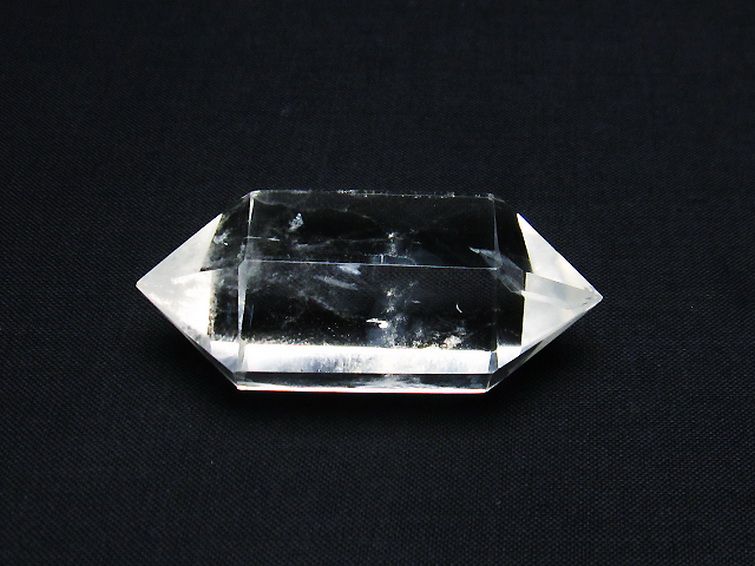 水晶 ダブルポイント[T223-2726] 1枚目