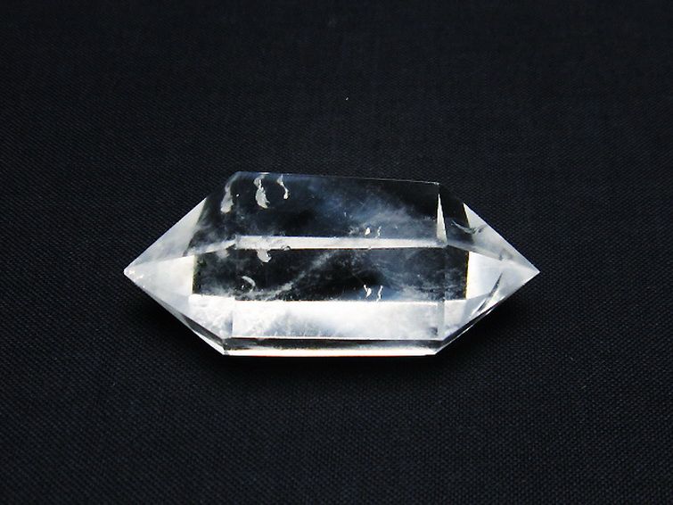 水晶 ダブルポイント[T223-2744] 1枚目