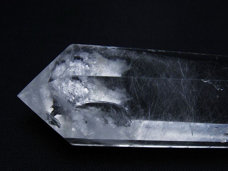 プラチナ入り 水晶 ダブルポイント [t223-2914] 3枚目