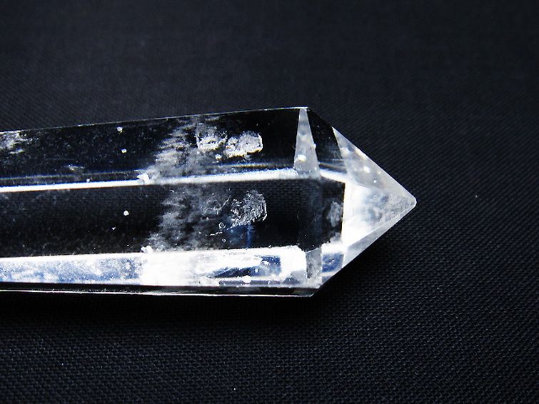 虹入り ヒマラヤ水晶ダブルポイント[T223-3261] 3枚目