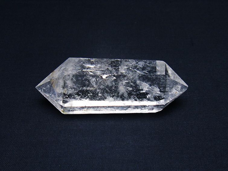 虹入り ヒマラヤ水晶ダブルポイント [t223-3456] 1枚目