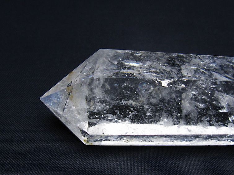 虹入り ヒマラヤ水晶ダブルポイント [t223-3456] 2枚目