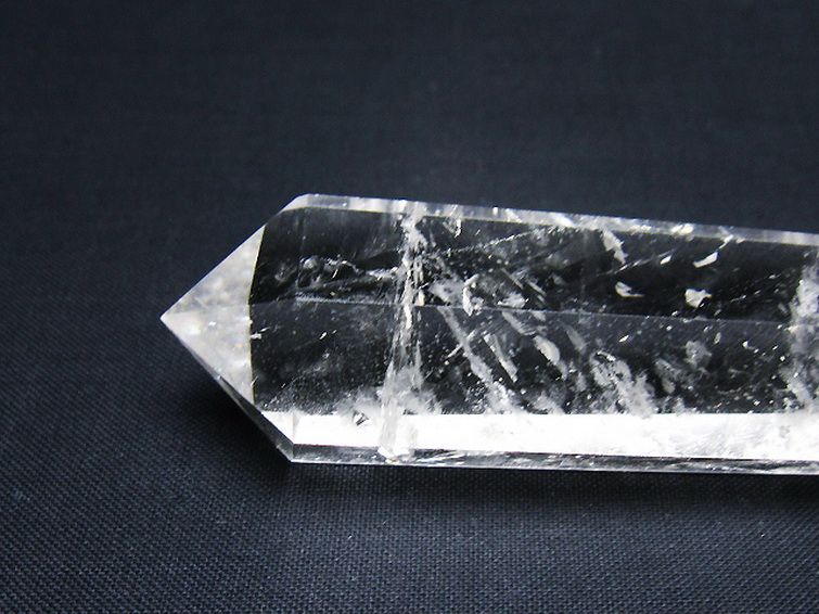 虹入り ヒマラヤ水晶ダブルポイント [t223-3495] 2枚目