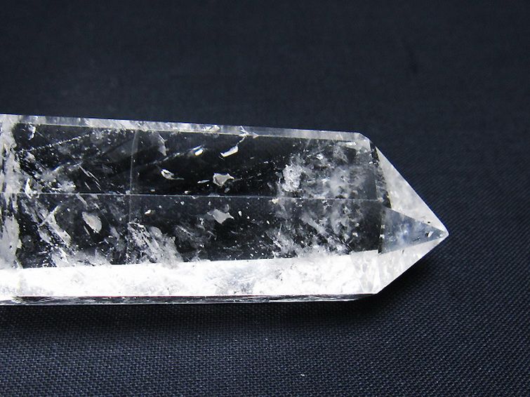 虹入り ヒマラヤ水晶ダブルポイント [t223-3495] 3枚目