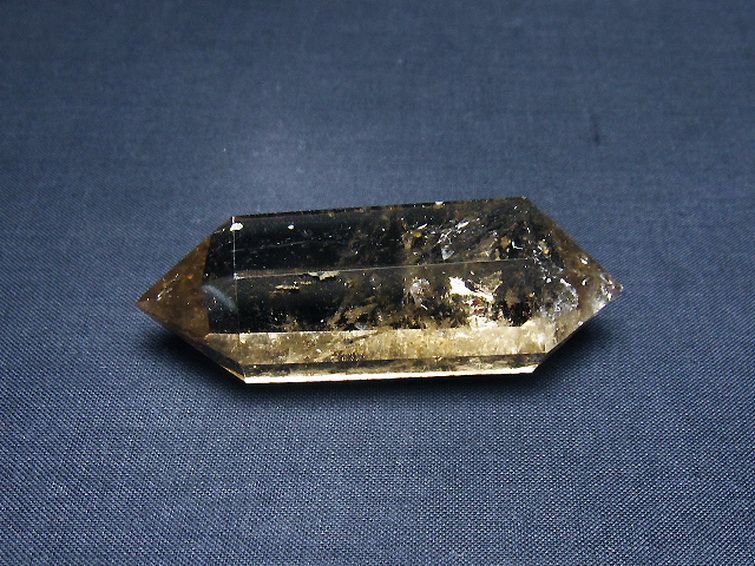 ライトニング水晶ダブルポイント [t223-3500] 1枚目