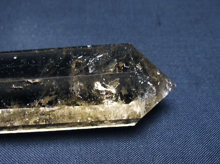 ライトニング水晶ダブルポイント [t223-3500] 3枚目