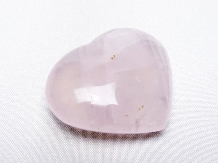 ローズクォーツハート 置物 [t225-8377] 3枚目