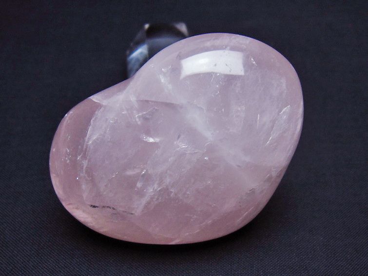 ローズクォーツハート 置物[T225-8510] 2枚目