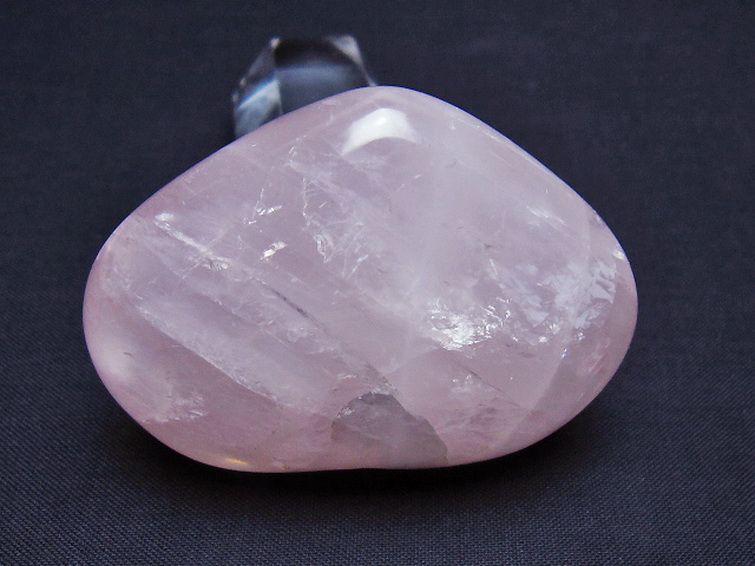 ローズクォーツハート 置物[T225-8510] 3枚目