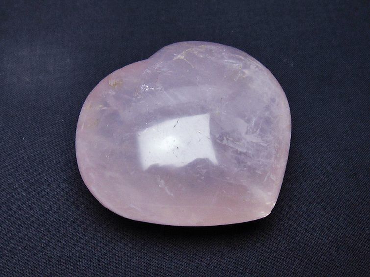 ローズクォーツハート 置物[T225-8533] 1枚目