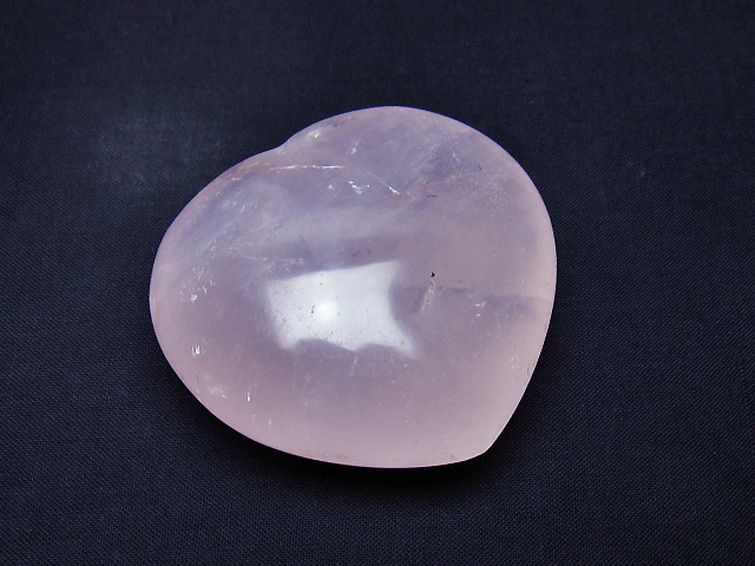 ローズクォーツハート 置物[T225-8536] 1枚目