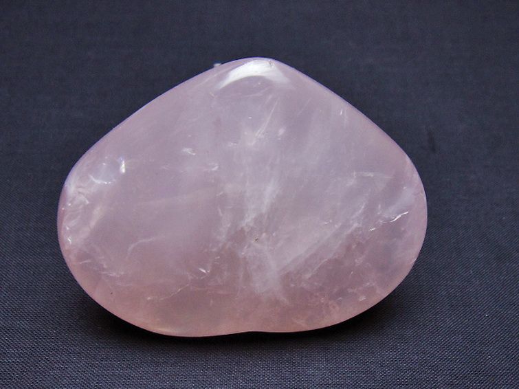 ローズクォーツハート 置物 [t225-8537] 3枚目